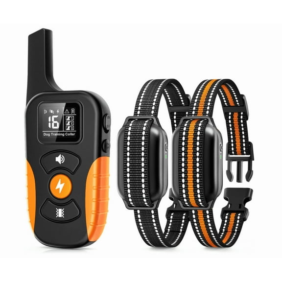 Tallentrol Dog Shock Collar with Remote, Rechargeable E-Collar for 5-120lbs Dogs, 3 Training Modes