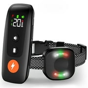 Dog Shock Collar - 2000FT Dog Training Collar with Remote, IPX7 Waterproof Electric Collar with Beep, Vibration(0-20), Safe Shock(0-20) & Dog Finder Mode, Rechargeable E-Collar for Small Large Dogs