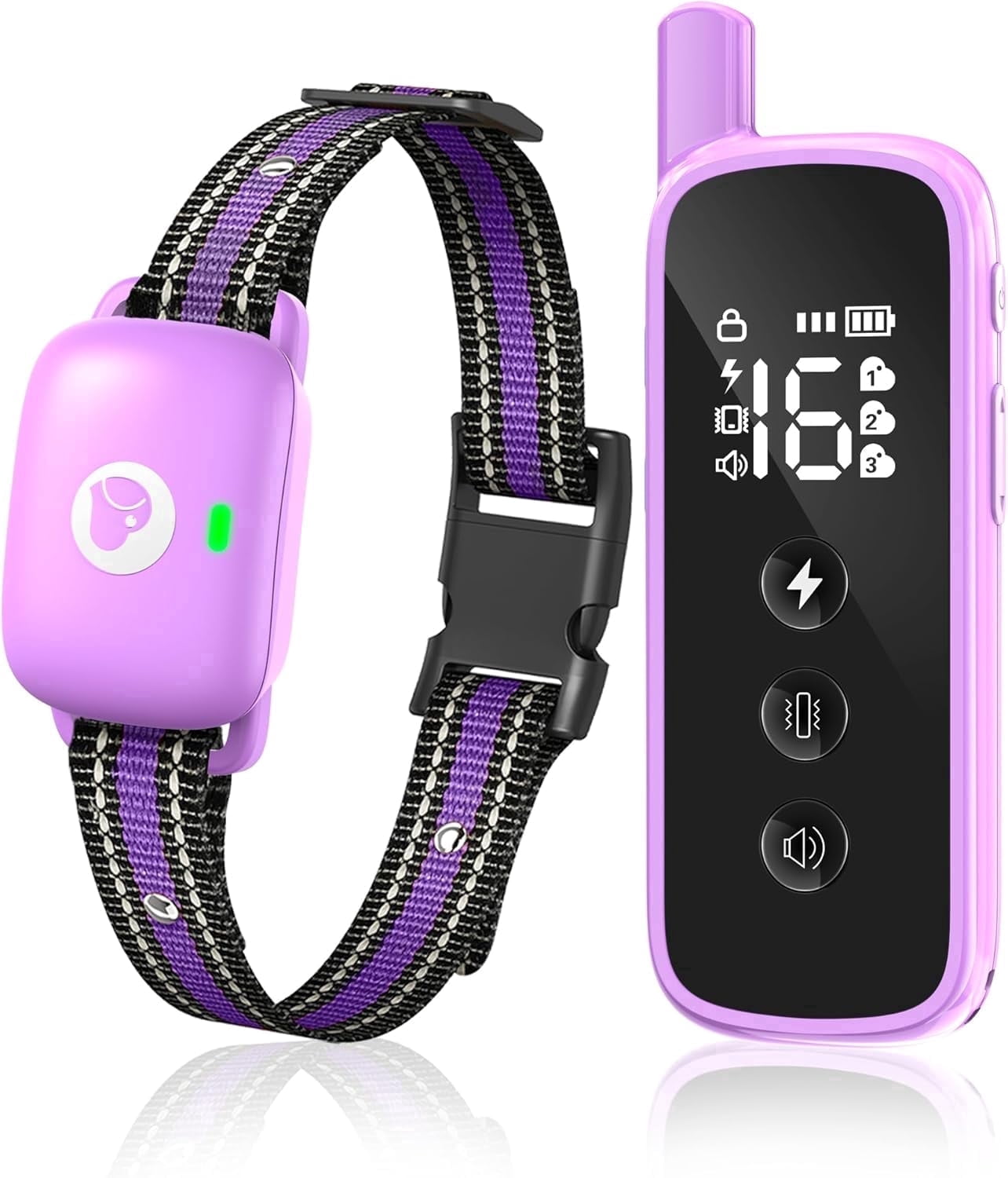 IPets PET618 Dog Training Collar, Waterproof, Rechargeable
