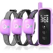 Heaflex Dog Traning Collar - 3300FT Shock Collar for Dogs with Remote Control, IPX8 Waterproof 3 Modes (Beep/Vibration/Shock) Ecollar, Security Lock for Large M