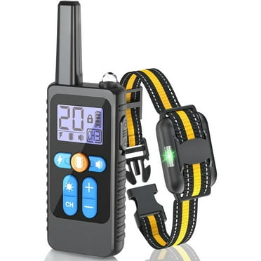 Dog Shock Collar, Dog Training Collar with Remote 3300FT, Rechargeable Waterproof Electronic Training Collar for Large Medium Small Dogs 8-120 lbs with Beep Vibration and Safe Shock Modes