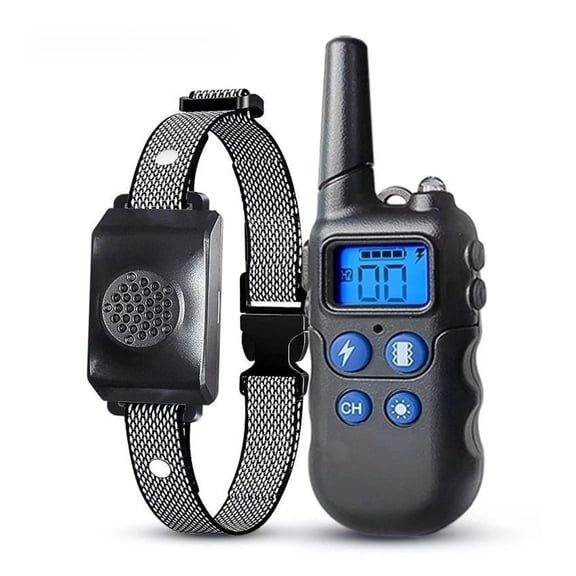 Dog Shock Collar with Remote, Smart Anti-Bark Calibration Device for All Breeds