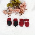 thumbnail image 1 of Dog Shoes Water Resistant Pet Dog Boots Breathable Comfortable Anti-slip Paw Protectors Red 4pcs, XL, 1 of 7