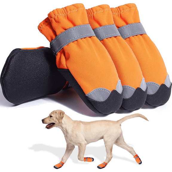 Dog Shoes for Summer Hot Pavement Boots Large Medium Dogs Waterproof Paw Protector