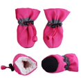 thumbnail image 1 of Dog Shoes for Winter, Dog Boots & Paw Protectors, Fleece Warm Snow Booties for Puppy with Strip Anti-Slip Rubber Sole for Small Medium and Large Dogs, 1 of 5