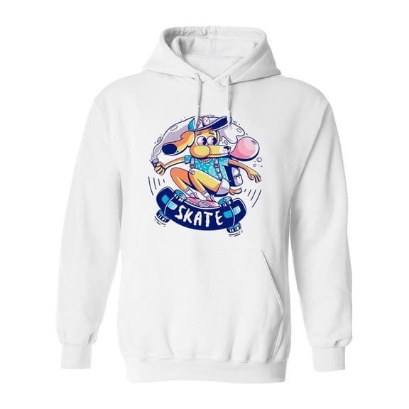 Dog Skater  Hoodie Men -Image by Shutterstock, Male XX-Large