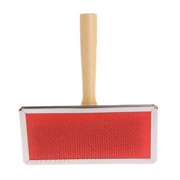 Dog Slicker Brush Pet Cleaning Brush for Pet Small to Large Dog Handy Pet Hair Remover for Dirts Undercoats Tangles Hair