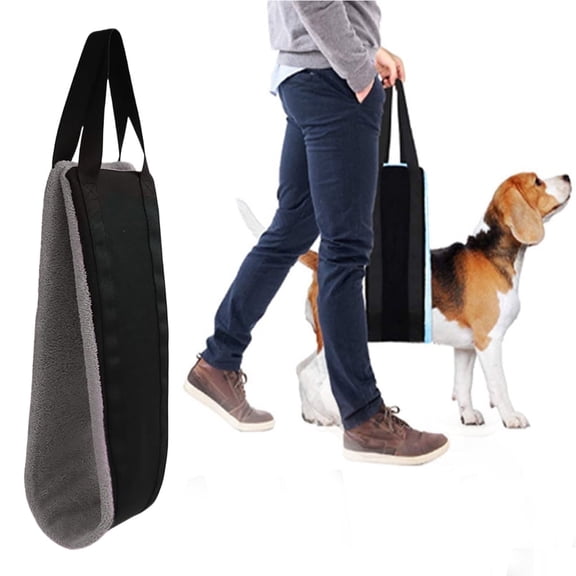 Dog Sling for Large Dogs Hind Leg Support - Dog Lift Harness for Back Legs, Arthritis, ACL Rehabilitation, and Elderly Dog, 100 lbs Capacity 6" x 51"
