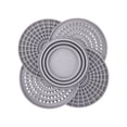 thumbnail image 1 of Dog Slow Feeder Bowl, 2-in-1 Silicone Foldable Licking Mat with Suction Cups Non Slip, 1 Pack Slow Feeding Pet Bowl for Small Medium Dogs Anti Choking Slow Eating Feeding Mat, 1 of 6