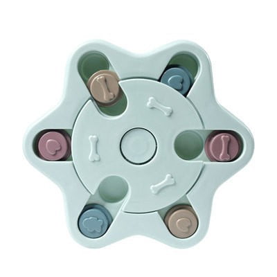 Dog Slow Feeder Puzzle Toy Interactive Dog Treat Puzzle Feeder for Mental Stimulation IQ Training Dog Enrichment Toy for Small Medium Large Dogs