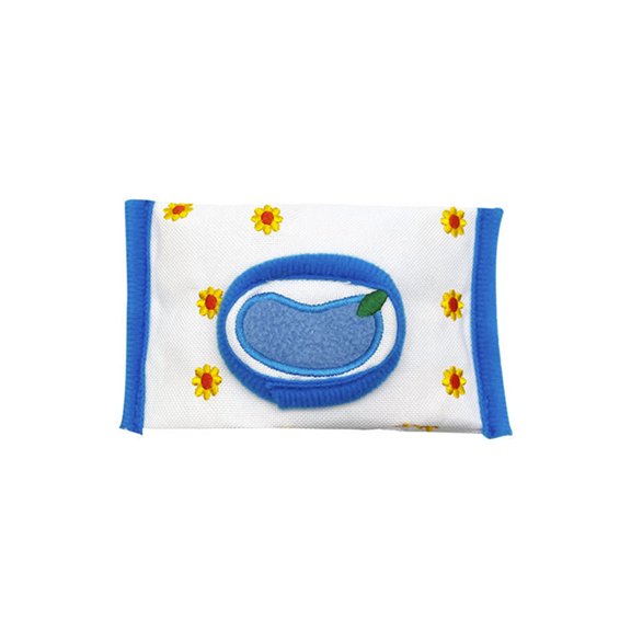 Dog Sniffing Toys - Tissue Box Oxford Cloth Interactive Puzzle Game,Foraging Snuffle Toy,for Outdoor Home Living Room Play Training Puppy Pets Medium Large Breeds(White)