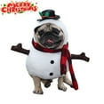 thumbnail image 1 of Dog Snowman Costume Hoodie Pet Gog Sweater - Christmas Cosplay Snowman Pet Costumes Dog Winter Warm Apparel Christmas Pajamas Sweater Pajamas, 1 of 8
