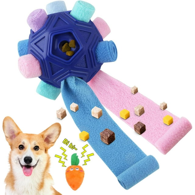 Dog Snuffle BallInteractive Puzzle Dog Toys Encourage Natural Foraging