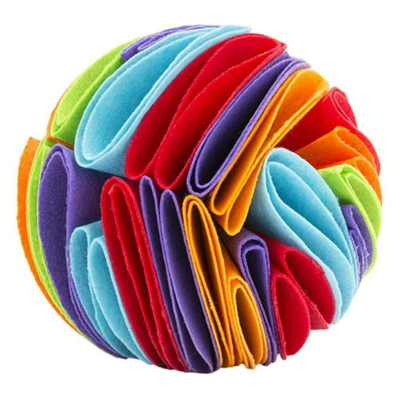 Dog Snuffle Ball Mat,Dog Sniffing Pad Smell Training Feeding Foraging Skill Blanket Dog