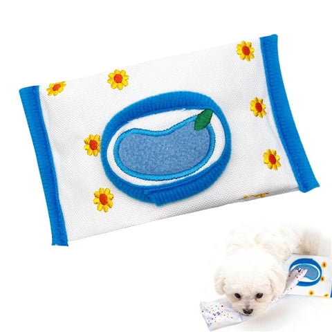 Dog Snuffle Mat for Boredom & Anxiety Relief Interactive Foraging Puzzle Toy, Machine Washable Slow Feeder Hide-and-Seek Mat for Small/Medium/Large Dogs, Nosework Scent Training Game