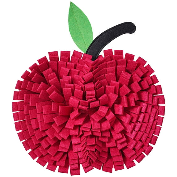 Dog Snuffle Mat for Foraging – Interactive Fleece Puzzle Toy | Slow Feeder Training Pad | Mental Enrichment, Digestion Aid | Portable, Foldable | 17 x 13 in | For Dogs, Cats, Rabbits, Small Pets