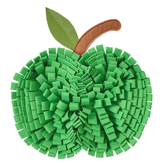 Dog Snuffle Mat for Foraging – Interactive Fleece Puzzle Toy | Slow Feeder Training Pad | Mental Enrichment, Digestion Aid | Portable, Foldable | 17 x 13 in | For Dogs, Cats, Rabbits, Small Pets