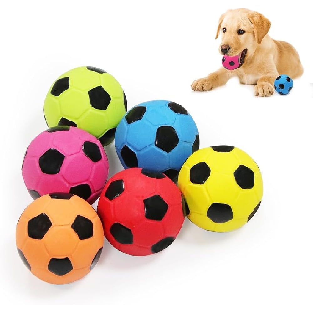 Dog Soccer Ball Toys, Dog Football Ball for Puppy Small Medium Dogs ...