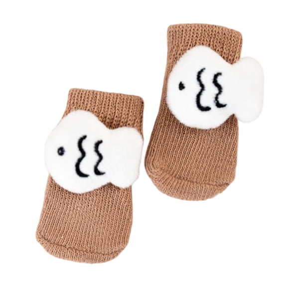 Dog Socks Pet Clothes, Anti-Scratch Protector, for Small/Medium/Large Dogs/Cats, Indoor/Outdoor Wearable Shoes