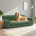 thumbnail image 1 of Jakoola 51" Extra-Large Pet Bed Couch, Big Dog Sofa for Large and Oversized Dogs, 43.5" Seat Width, Green, 1 of 12