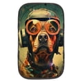 thumbnail image 1 of Dog Soft Furry Printed 12.5x8.2 Inch Armrest Cover for Car, Armrest Accessories, 1 of 6