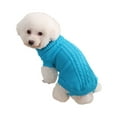 thumbnail image 1 of Dog Sport Shirt, Pet Athletic Sweater With Cable Knit Design - For Small Dogs, Puppies, Daily Wear, Outdoor Activities, Indoor Comfort, 1 of 3