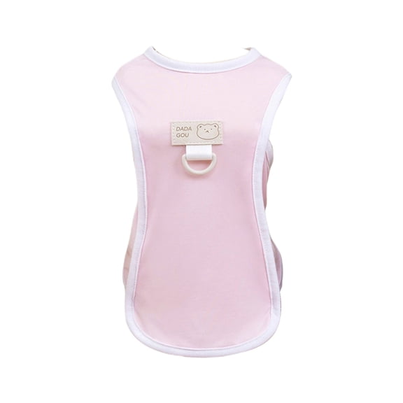 Dog Spring Cool Vest for Dogs Boy Girl Small Dogs for Indoor and Outdoor Use Cartoon Bear Clothes Outfit for Pet Dogs