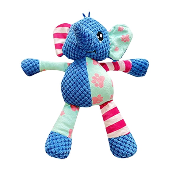 Dog Squeak Toys for Small & Medium Breeds, Puppy Teething Interactive Chewing Plush Toy to Keep Them Busy, Best Birthday, Christmas, Halloween, Easter Gift,B