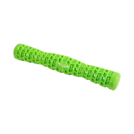Dog Squeaker Toys, Tough Rubber Chew Toy for Medium Large Dogs, Interactive Dental Stick for Aggressive Chewers, Puppy Teething Toy