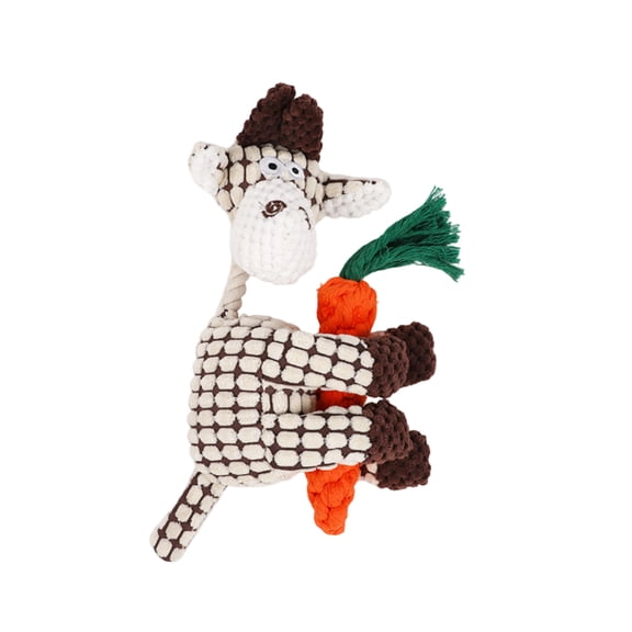 Dog Squeaky Chew Toy Funny Donkey Plush Pet Toy