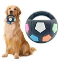 thumbnail image 1 of Dog Squeaky Toy under $5! Xqxayjr Dog Football Shape Toy with Squeaker, Rubber Chew Toy for Interactive Play, Floating Water Toy for Outdoor Games, Durable Pet Toy for Training, 1 of 9