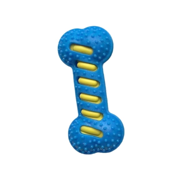 Dog Squeaky Toy Bone Shape Teething Toy Pet Chew Toy for Training Teething Toughs Durable Dog Chew Toy Gift