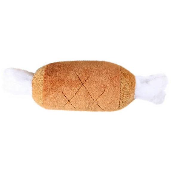 Dog Squeaky Toy, Chicken Legs Bone Pet Funny Squeaky Toy, Chicken Leg Plush Toy Pet Squeaker Toy Dog Cat Chewing Toys for Small Medium Large Dog Pets