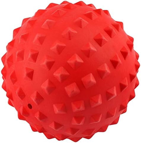 Dog Squeaky Toys for Aggressive chewers Large Breed Balls Interactive Ball Toy Almost Indestructible Tough Durable Stick Medium Small Dogs Puppy Chew with Non-Toxic Natural Rubber