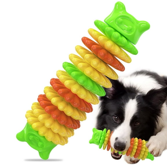 Dog Squeaky Toys for Aggressive Chewers, Indestructible Dog Chew Toys for Large Medium Breed Dog, Durable Dog Toys, TPR Dogs Toys