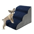 thumbnail image 1 of Dog Stairs for High Beds 3-Steps, Dog Steps for Small Dogs and Couch, Pet Stairs for Small Dogs and Cats, and High Bed Climbing, Non-Slip Dog Indoor Step, 1 of 7