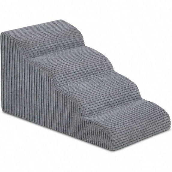 Dog Stairs For Small Dogs And Cats 20 H 4 Steps Dog Ramp For High Beds Couch Sofa Waterproof Pet Stairs With Removable Washable Cover NonSlip Sturdy Pet Steps