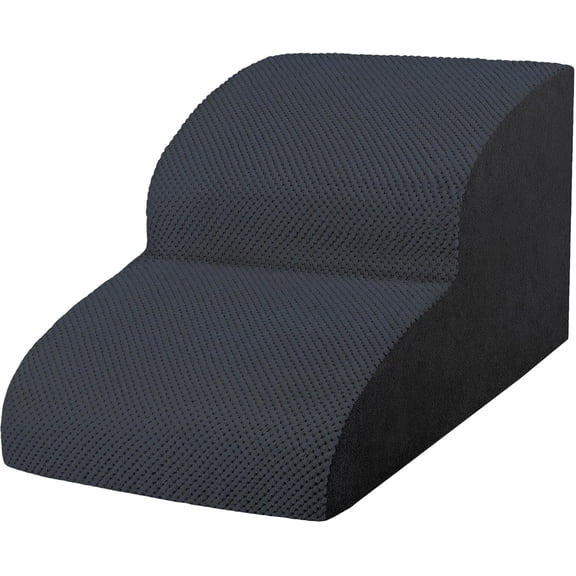 Dog Stairs for Small Dogs, High Density Foam Dog Steps, Extra Wide Non-Slip Pet Ramp for High Beds Or Couch, Soft Doggie Ladder for Dogs Injured, Older Pets, Small Cats