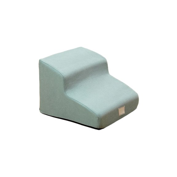 Dog Stairs for Small Dogs, Pet Ramp Stairs with Removable Washable Cover, Non-Slip Bottom, Soft Foam Core Orthopedic Support, High-Density Foam Pet Steps for Bed Sofa Couch