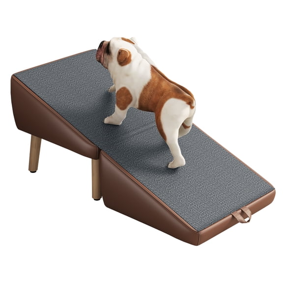 Dog Stairs for Small Dogs and Cats, Dog Ramp for Couch and Bed, Foldable