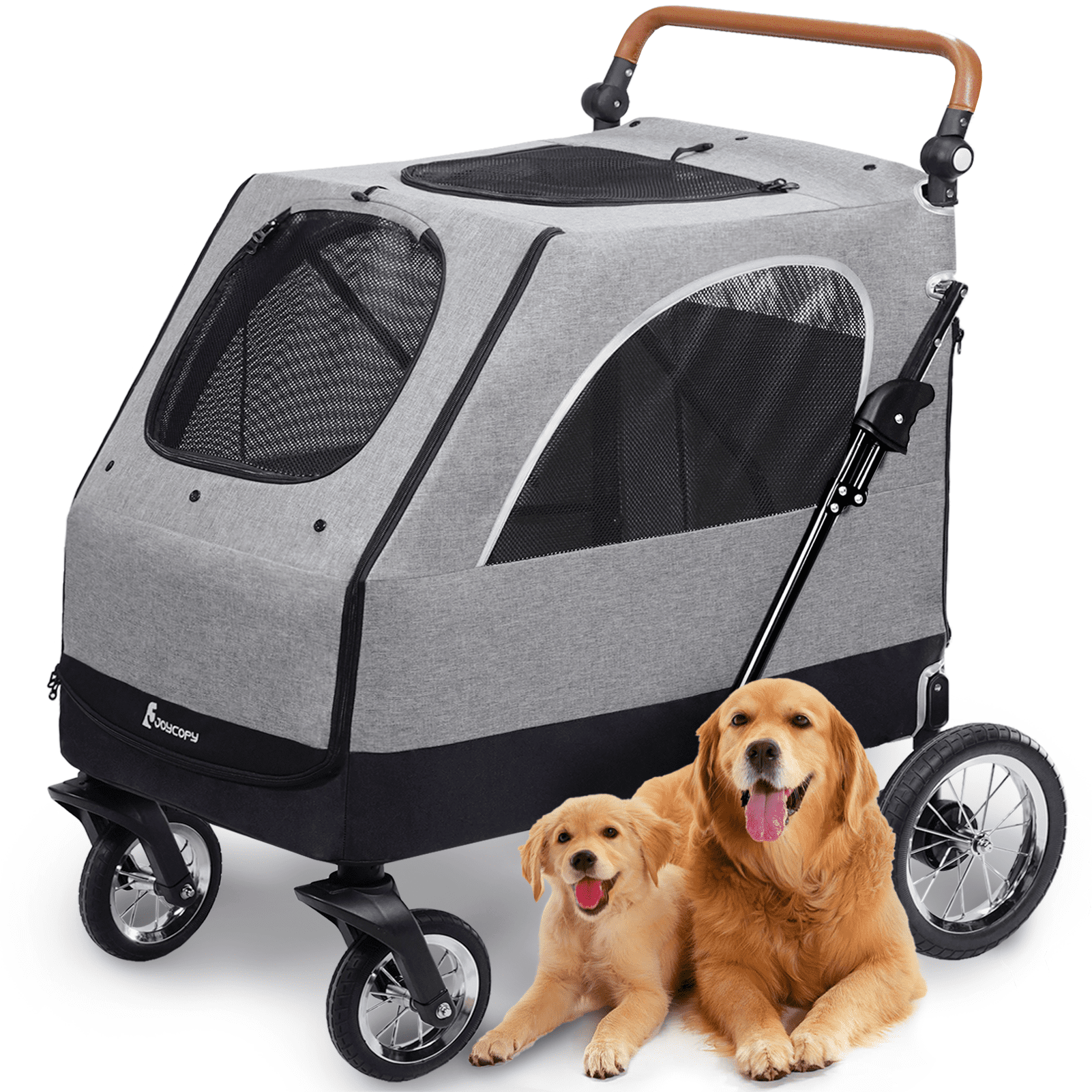 Dog Stroller for Large Dogs JOYCOPY Foldable Pet Stroller for Medium