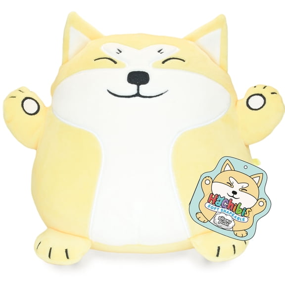 Hachibis Dog Stuffed Animal 8-Inch Ultra-Soft Pillow Plush Toy