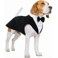 thumbnail image 1 of Dog Suit And Bandana Set, Dogs Tuxedo Wedding Party Suit For Large And Medium Dogs Golden, 1 of 3