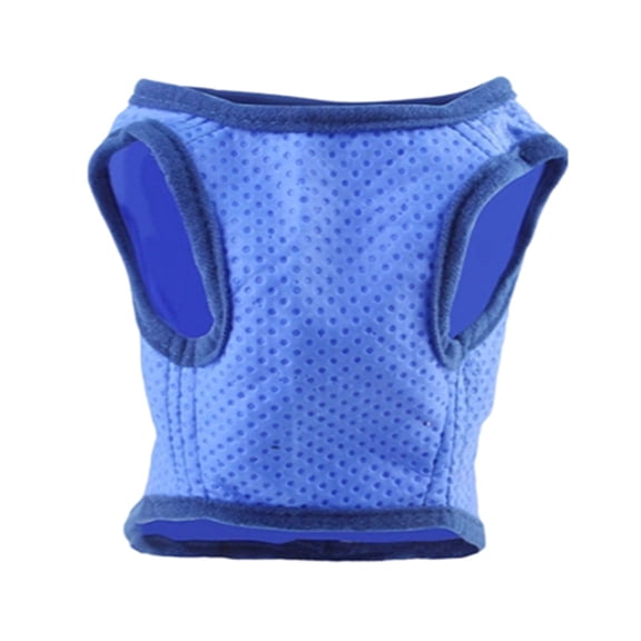 Dog Summer Cooling Vest Ice Pad PVA Material Breathable Heat Resistant Multiple Sizes Pet Apparel