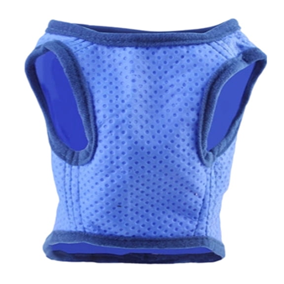 Dog Summer Cooling Vest Ice Pad PVA Material Breathable Heat Resistant Multiple Sizes Pet Apparel