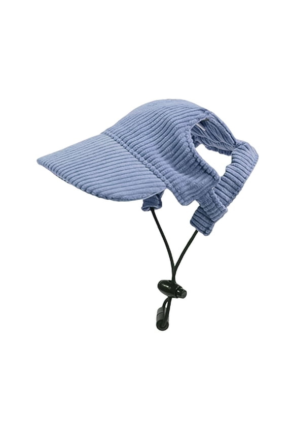 Dog Sun Hat, Polyester Material, Wide Visor, for Short-nosed Breeds' Sun Protection in Summer