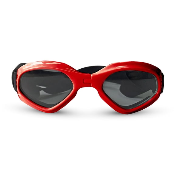 Dog Sunglasses Puppy Goggles, Wind Dust Fog Protection Eye Wear Pet Glasses with Adjustable Strap for Small Medium or Large Dog