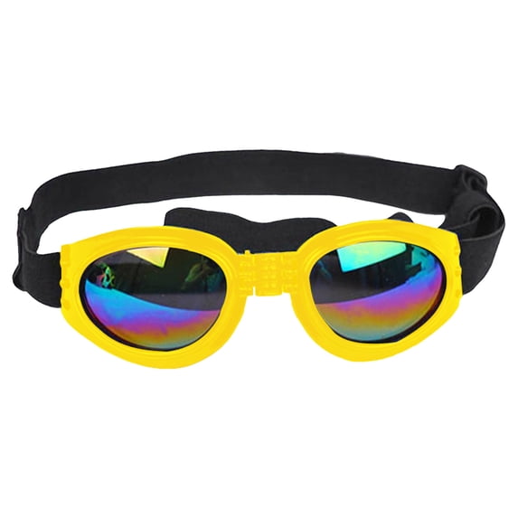 Dog Sunglasses Small Dog Polarized Sunglasses Wind Proof Pet Goggles Adjustable Folding Glasses Dog Place Accessories Ground For Dogs Dog Accessories Nearby Dog Accessories 24 Puppy Accessories Set