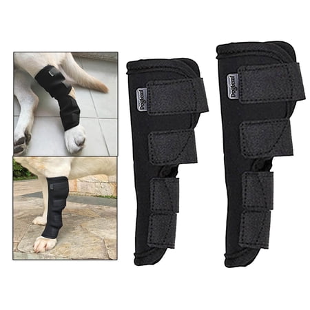 Dog Support Leg , Supportive Leg Compression Wrap Flexible for D2 Pc Elbow Knee Pad Flexible For Wound Healsogs Accessories L