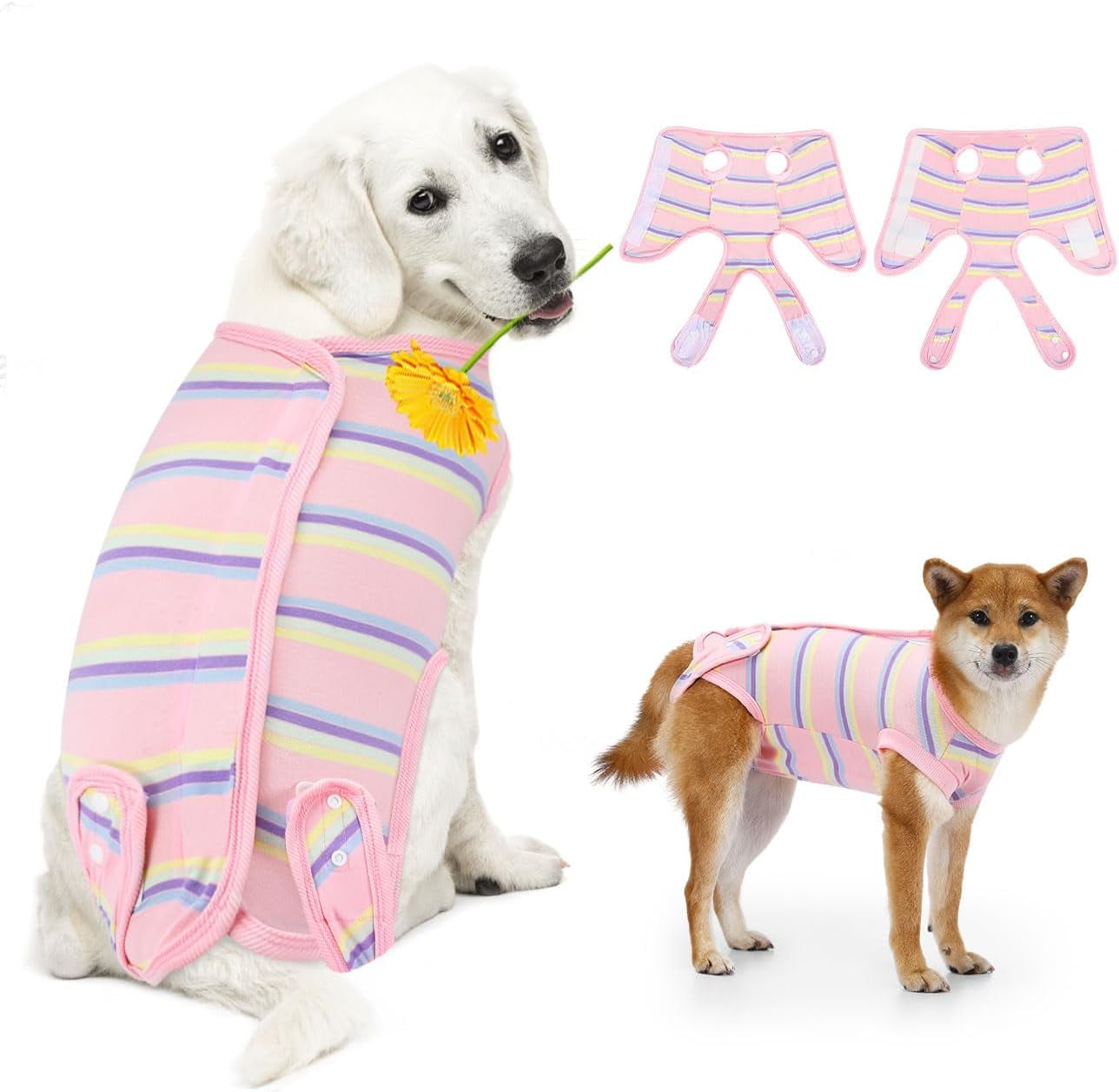 Recovery Suit Dog Post Surgery Onesie Surgery Alternatives To Cone